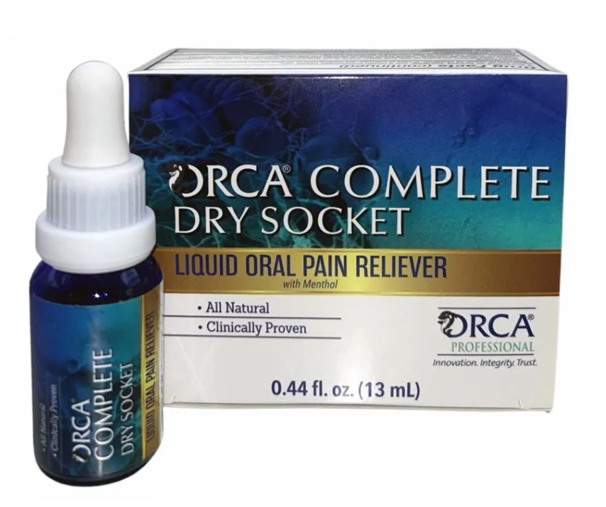 Orca™ Complete Dry Socket Liquid Pain Reliever