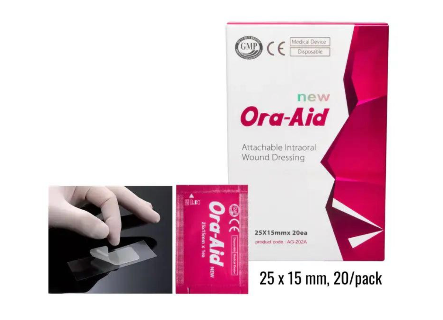 Ora-Aid Intraoral Wound Dressing