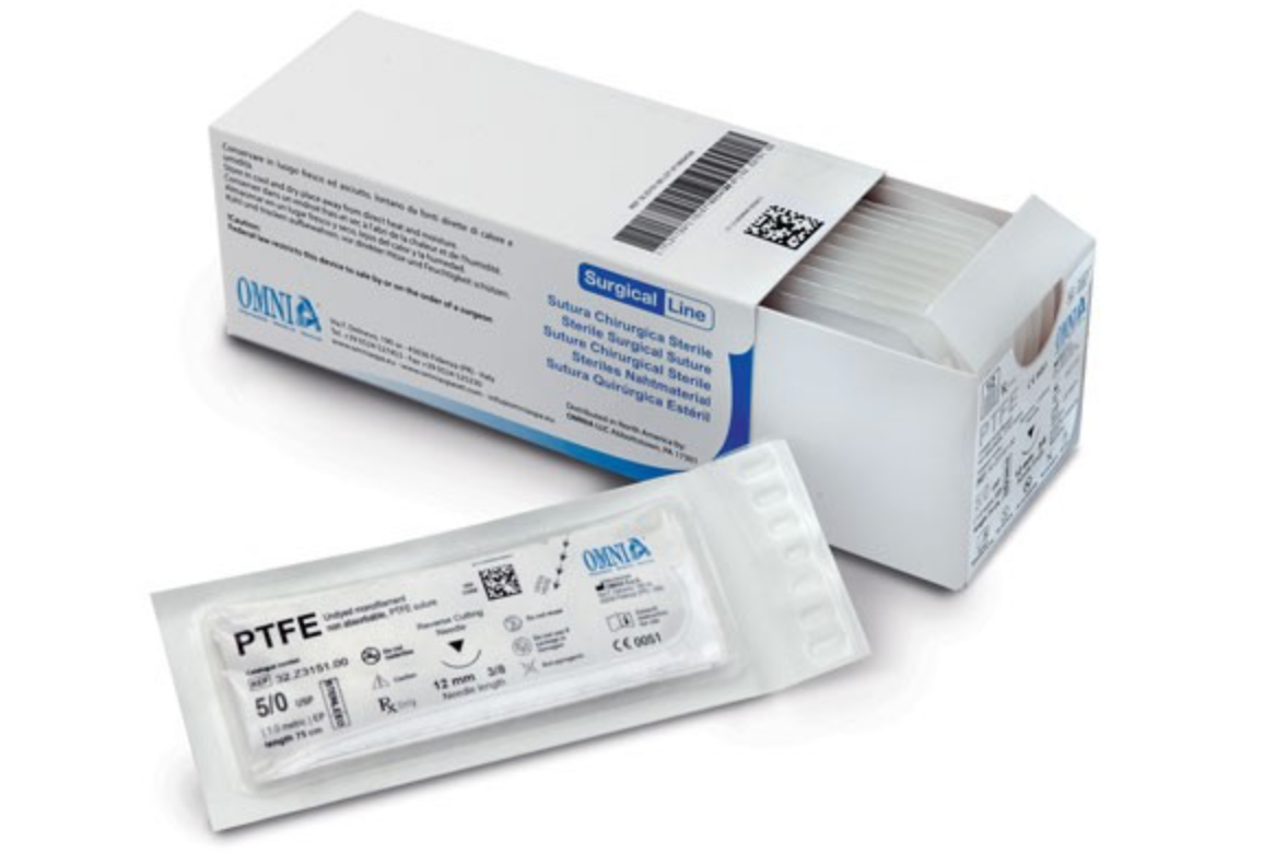 PTFE Extra Sharp Reverse Cutting Sutures