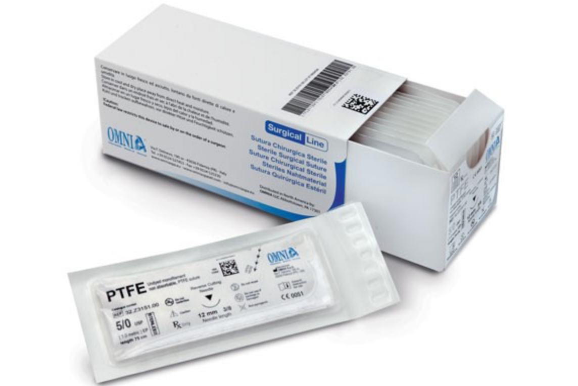 Omnia PTFE Reverse Cutting Sutures