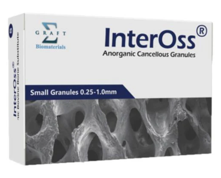 InterOss Bovine Cancellous 0.25mm-1.0mm